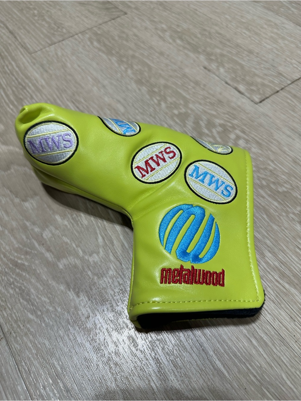 MetalWood Neon Green MWS Putter Headcover - Men Accessories